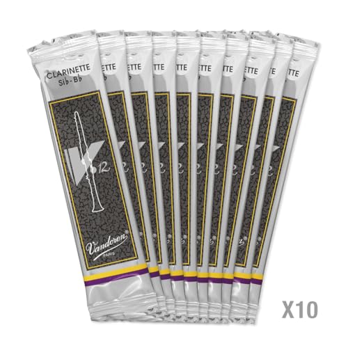 Image of Vandoren CR1925 Bb Clarinet V.12 Reeds Strength 2.5; Box of 10