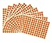 Pegatinas de Puntos Redondos,15 Hojas Puntos Autoadhesivos Etiquetas de Círculo de Colores Etiquetas de Codificación para Calendarios de Marcado DVD Libros Escolares Manualidades de Arte 16mm Naranja