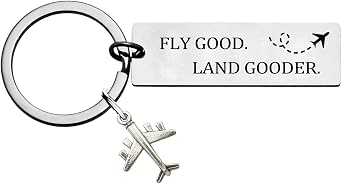 Airplane Keychain Aviation Lovers Gifts Pilot Gifts for Men Women Gift for Pilots Flight Attendant Airplane Accessories