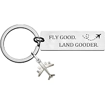 Airplane Keychain Aviation Lovers Gifts Pilot Gifts for Men Women Gift for Pilots Flight Attendant Airplane Accessories