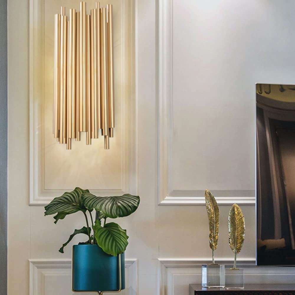 NordicLuxe - Gouden Wandlampen Modern Slaapkamer Leeslamp