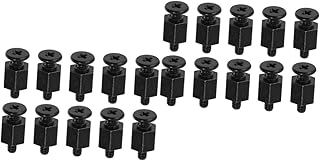 UKCOCO 20 PCS m2 motherboard screws motherboard standoffs laptops notebook laptop SSD Screw m.2 SSD Mounting Kit M.2 Screw Metal M.2 SSD Mounting Screw Mounting Screw for M.2 SSD computer