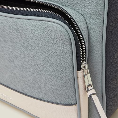 Image of Accessorize London Women's Faux Leather Pocket Handle Backpack With 12 inch Laptop Sleeve