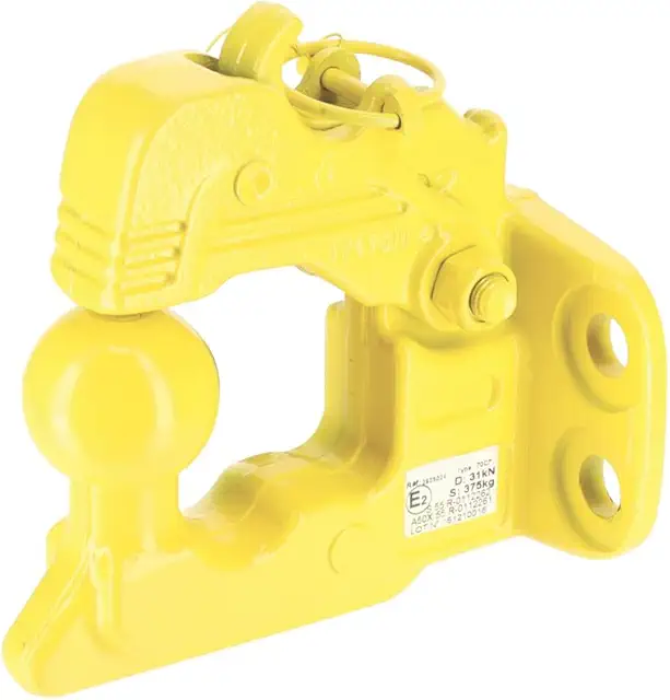 Crochet d'attelage mixte 3,5t Abtech - 4 trous pour boule 50mm