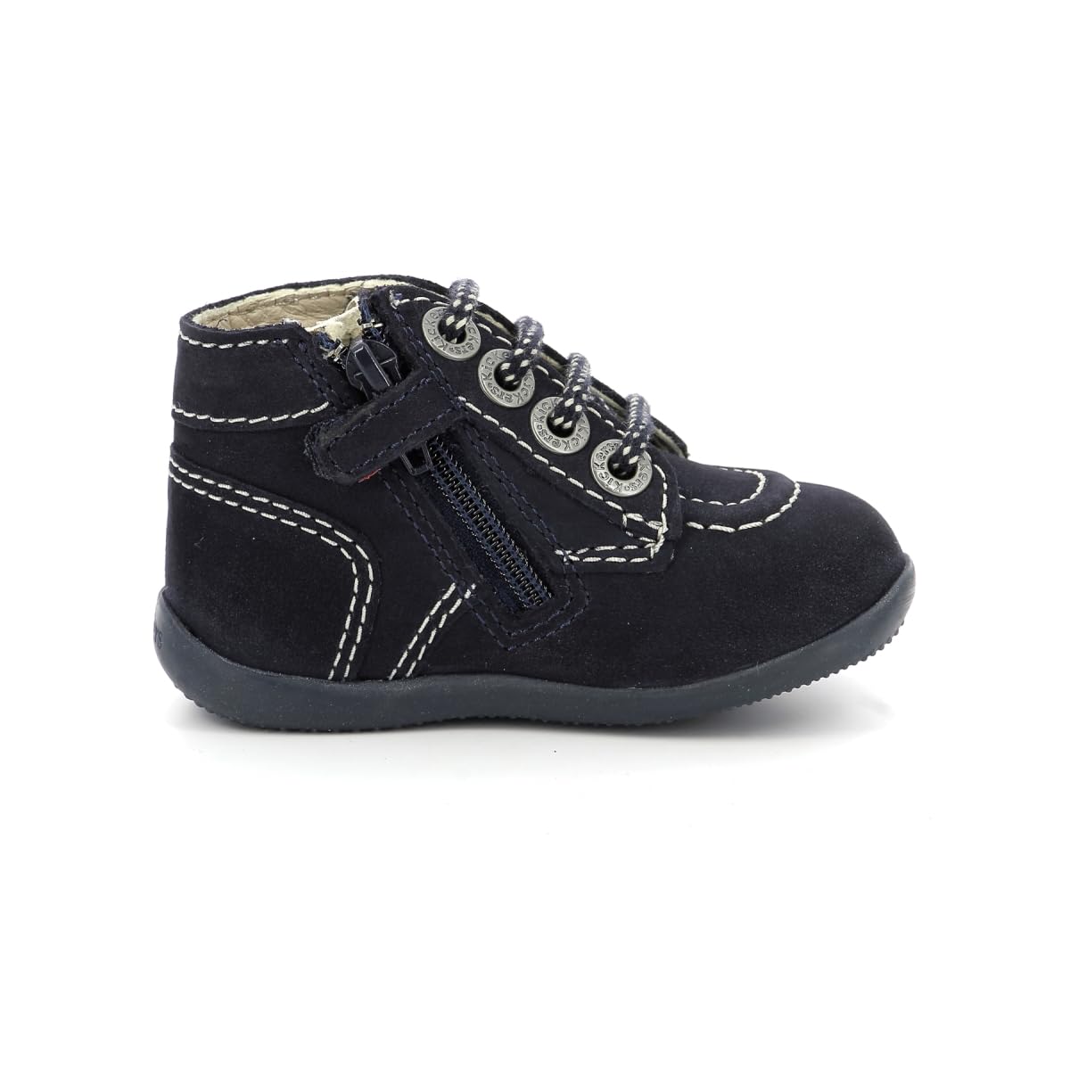 Kickers Bonzip, Bottillons Mixte, Marine, 20