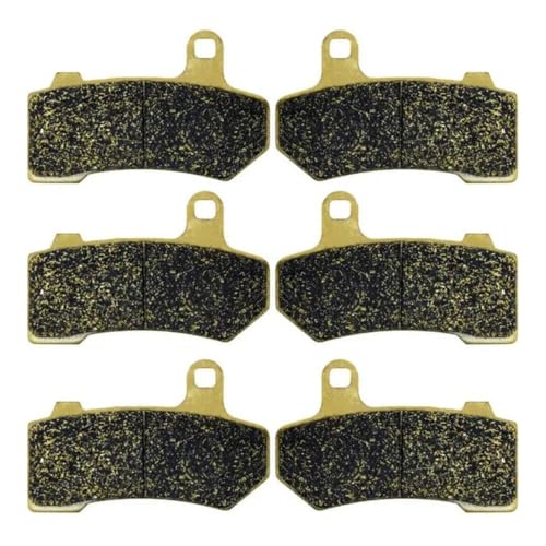 Plaquettes de frein avant et arrière pour moto Touring FLHR Road King 2008-2016 aux finitions soignées
