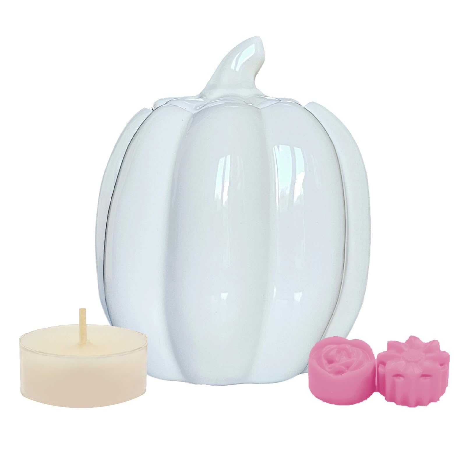 White Pumpkin (A) Ceramic Oil Burner