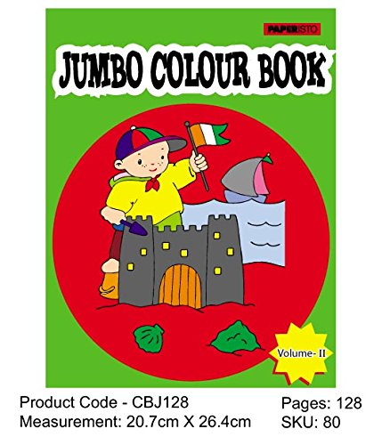 Amazon.in: Buy Jumbo Coloring Book – 128 pages - High quality paper ...