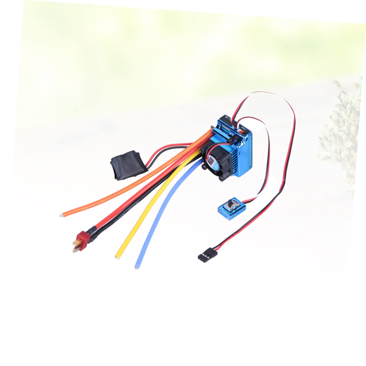 PRETYZOOM 1:10/1:8 Rc Car Brushless Esc Electric Controller 120a Built-in Capacitor High Frequency Low Voltage Cut-Off