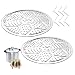 11-Inch Pressure Cooker Canner Rack(2-Pack )Detachable Legs Canning Rack for Stainless Steel Pressure Canner Rack Pot Steam Basket Rack Accessories