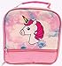 Jouette Unicorn Lunch-Box Girls. Pink Lunch Bag Rainbow Horn. Large School Lunch-Boxes Kids. Cute Tote. Insulated. BPA Free.