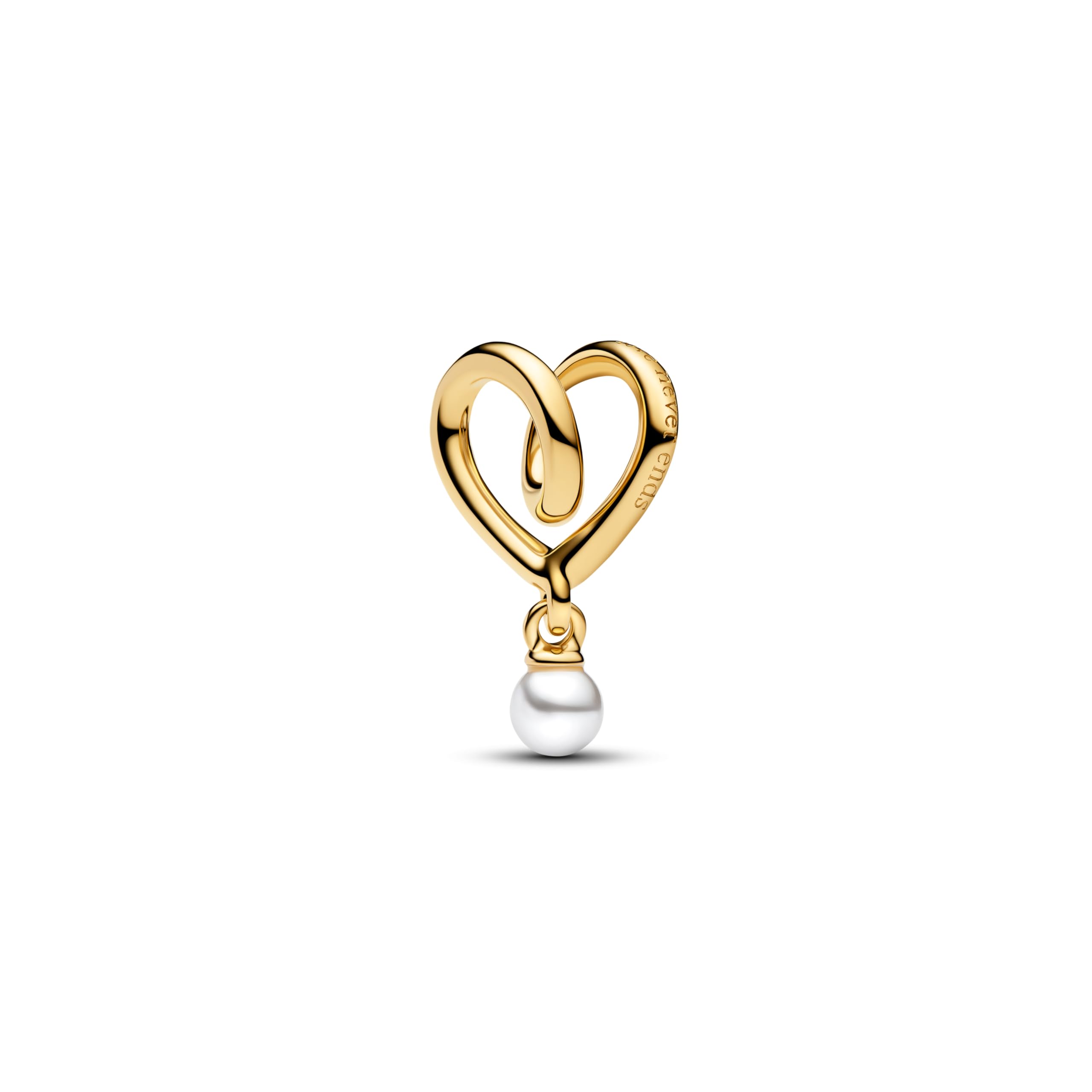 Pandora Moments Charm 764138C01 owinięte serce