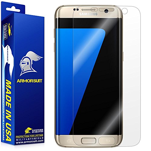 ArmorSuit 2 Pack for Samsung Galaxy S7 Edge Screen Protector Max Coverage MilitaryShield HD Clear Film - Made in the USA
