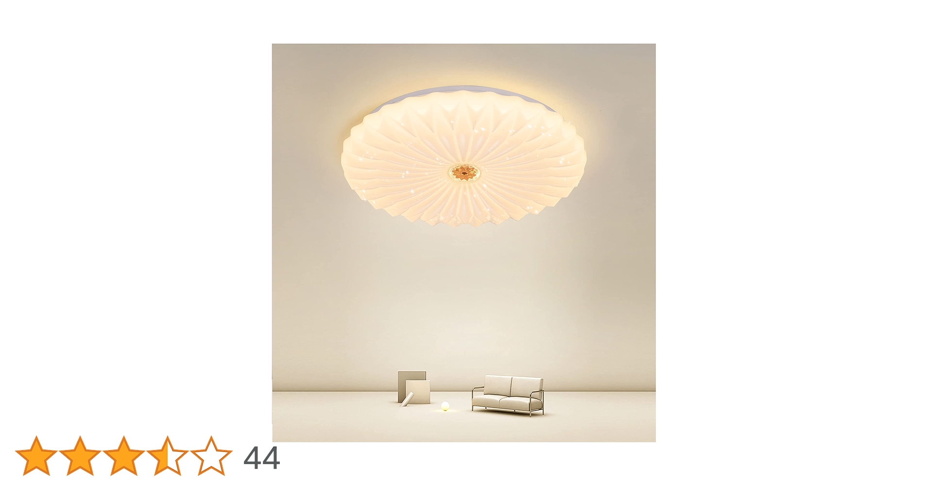 Amazon.co.jp : YOULIN LED シーリングライト 心に咲く蓮の花