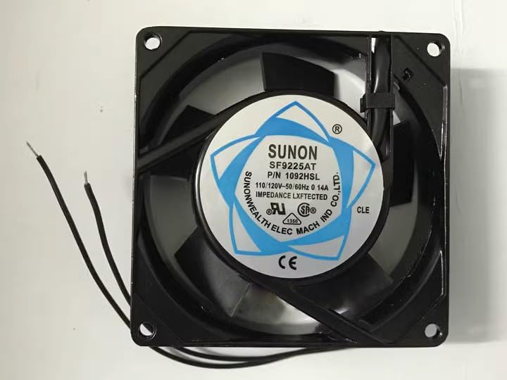 92mm AC110/120V Cooling Fan SF9225AT P/N1092HSL - 0.14A, High Performance for Reliable