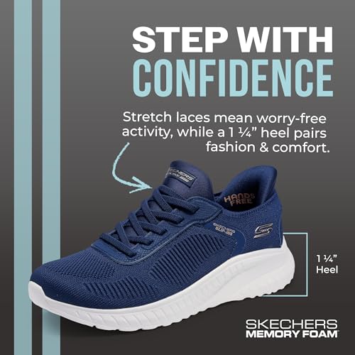 Image of Skechers Women's Hands Free Slip-ins: Bobs Sport Squad Chaos - Current Muse