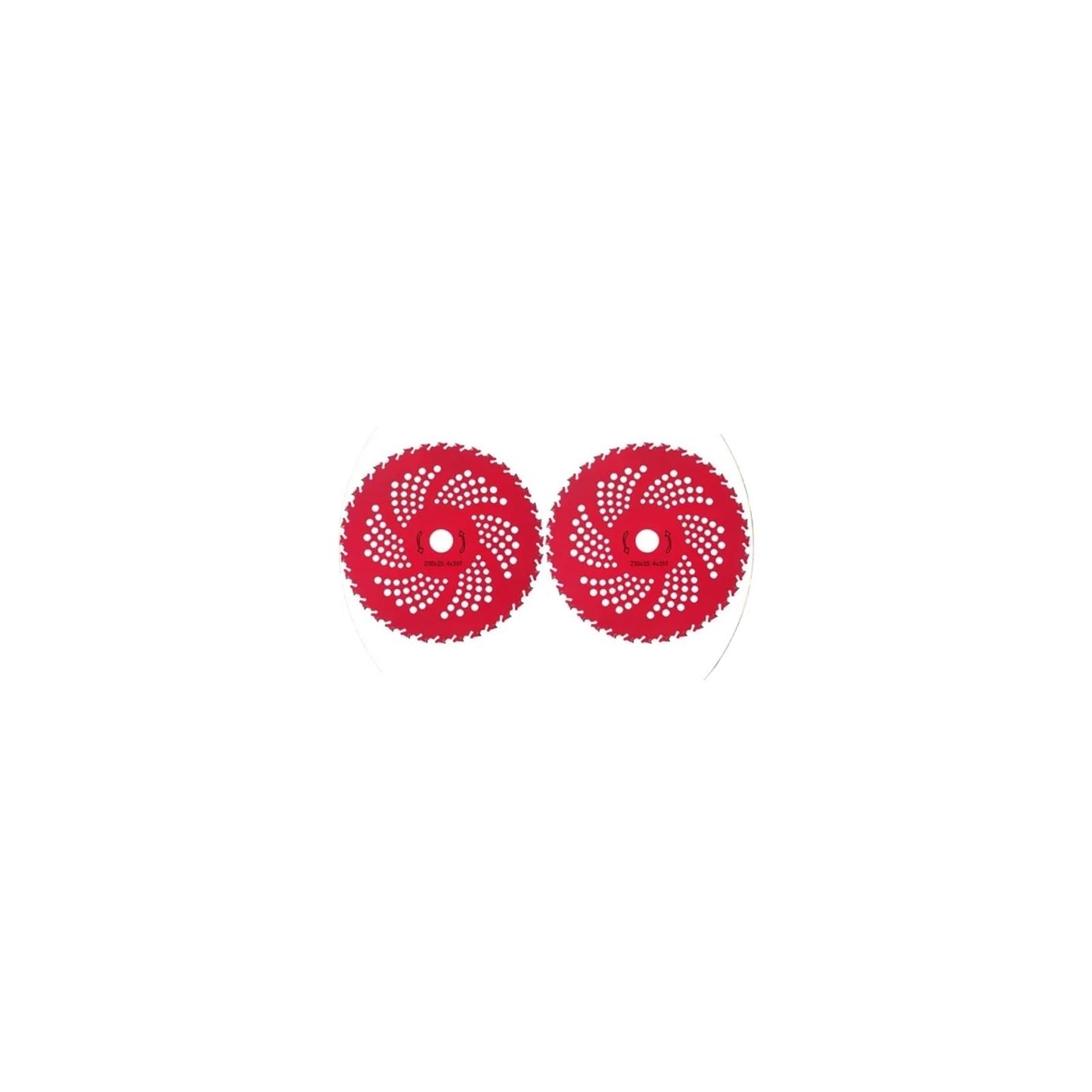 Cortadora De Cepillo De Acero Al Manganeso Con Punta De Carburo De 36 Dientes | Compatible con herramientas de granjero for el cuidado del césped, desbrozadora y cortadora de malezas(2PCS Set with Tool)
