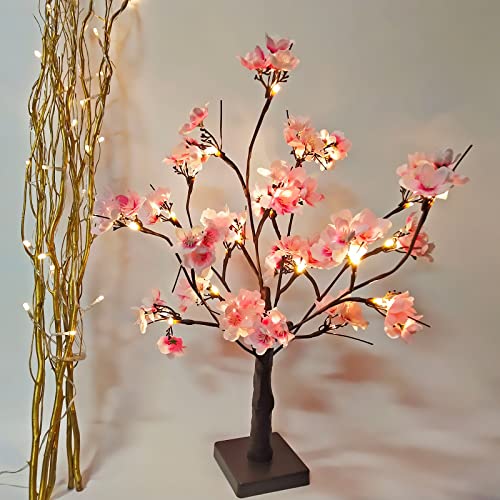 Liuyoyo Lampada Albero Fiore di Ciliegio Lampada