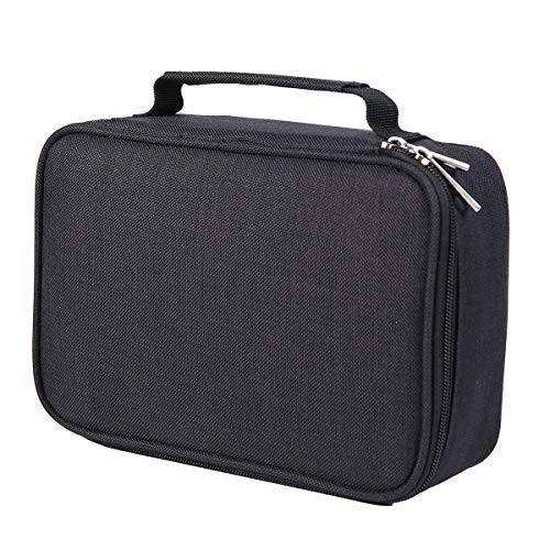 TOPBATHY estojo grande multicamadas para lápis escolar com 72 furos para lápis de suporte de caneta