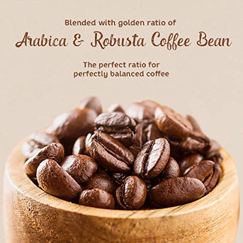 Malasia famoso Chek Hup Instant Ipoh Café blanco con bajo GI Premium Rock Sugar por Ametsus (3 en 1 KING (4 paquetes) - Imagen 5