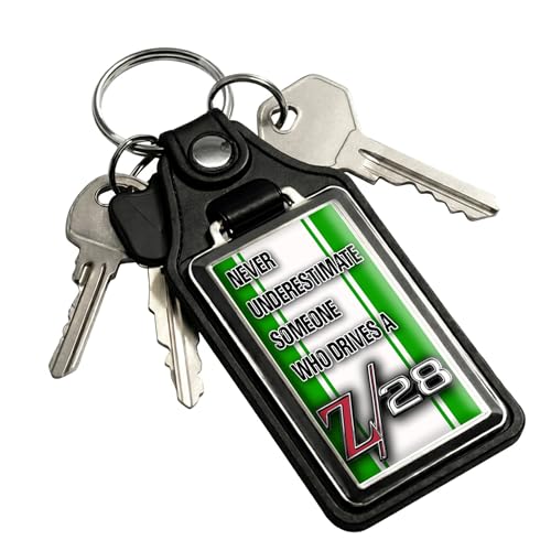 Image of Brotherhood Car Key Chain for Camaro - Classic Models Keychain for Men and Women Gift Key Ring - -