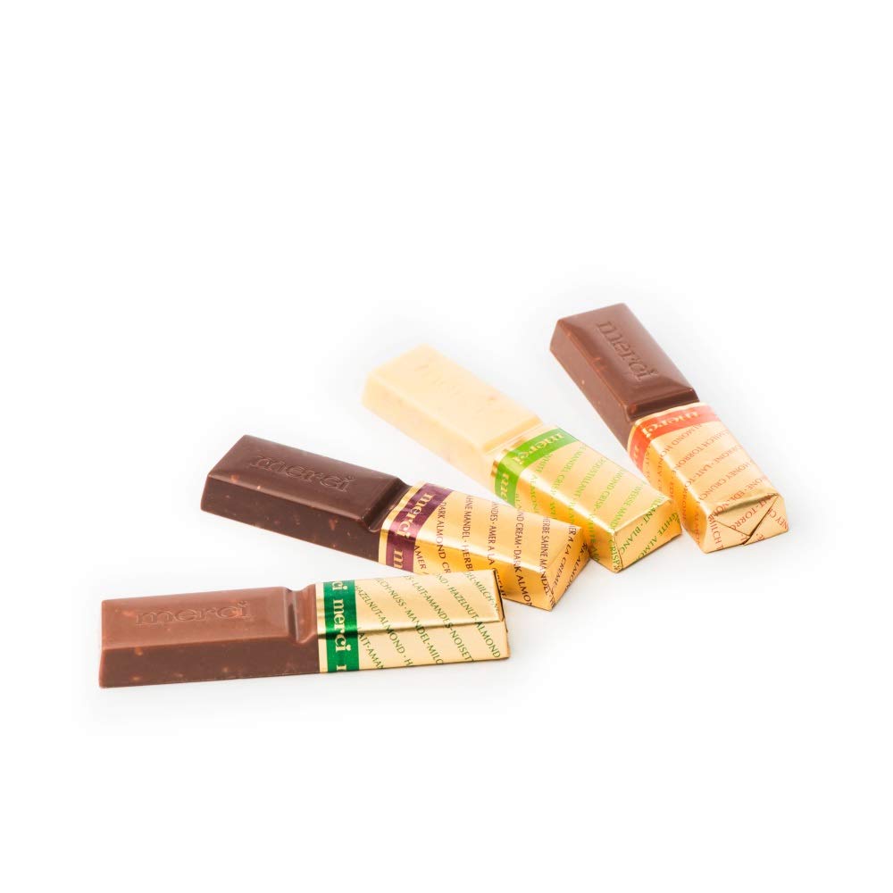 merci Finest Selection Mandel Knusper Vielfalt (10 x 250g) / Schokoladen-Spezialitäten