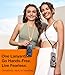 TORRAS Phone Lanyard Crossbody with 2 Phone Tabs, Adjustable Anti Theft Strap for All Cellphone, Premium Metal Buckles, Skin-Friendly, Universal Cellphone Neck lanyard for Travel Essentials, Orange