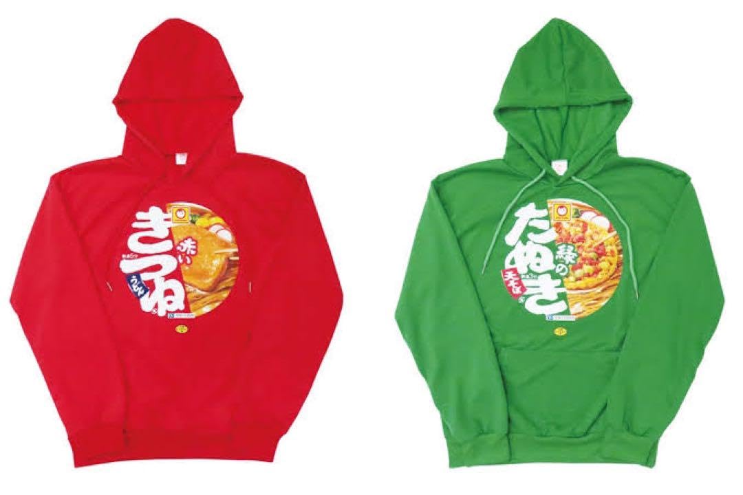 Amazon.co.jp: モーリーファンタジー限定 赤いきつね緑のたぬきフード