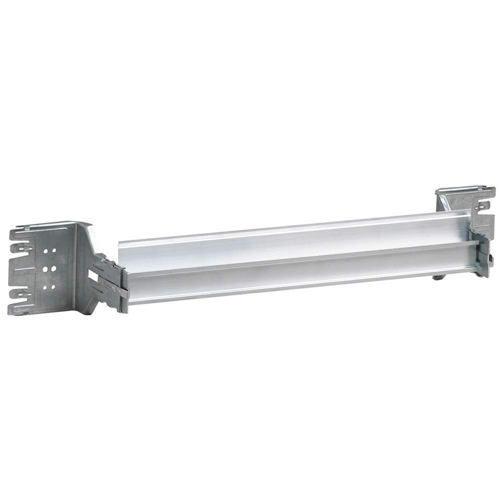 Rail symétrique aluminium pour fixation sur montants XL³4000 XL³800