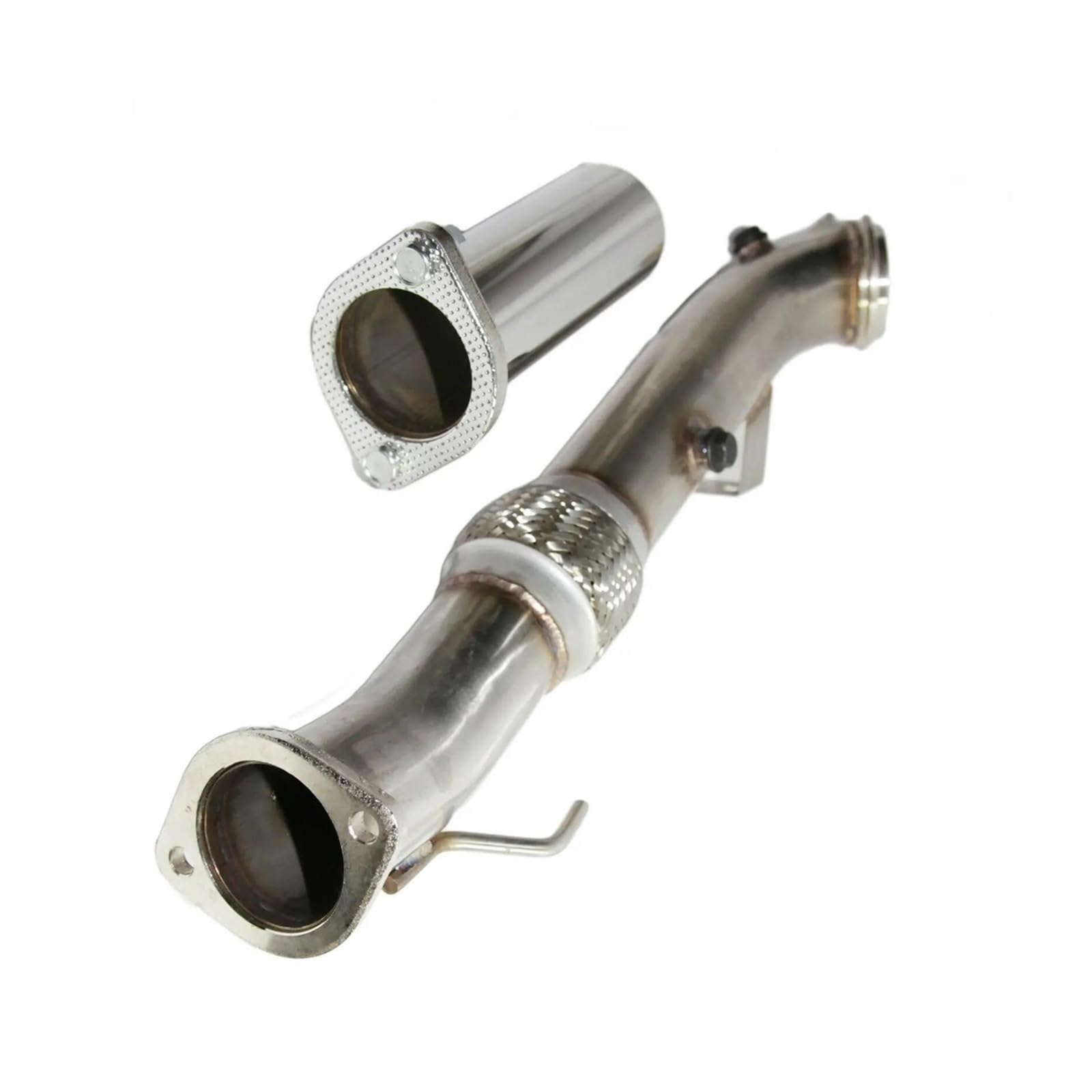 Tubo Escape Acero Inoxidable 3" Para Ford Para Focus ST Hatchback 4 Puertas 2.0T 2013 2014 2015 2016 2017