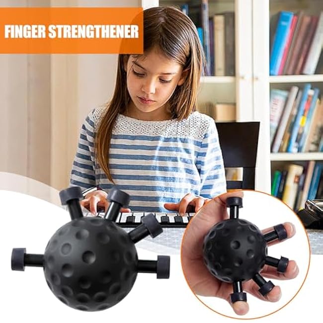 Forearm Workout Tool - Hand Strengthener Device, Elastic Finger Training Equipment with Tension Control | Compact Grip Exerciser for Office, Tennis Player, Bassist, Rehabilitation or Gym Routine