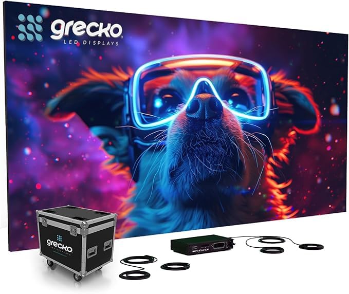 Grecko NovaStar Led Video Wall P1.25mm 16.8′ x 6.3′ Indoor Turn-Key LED System 32 Panels