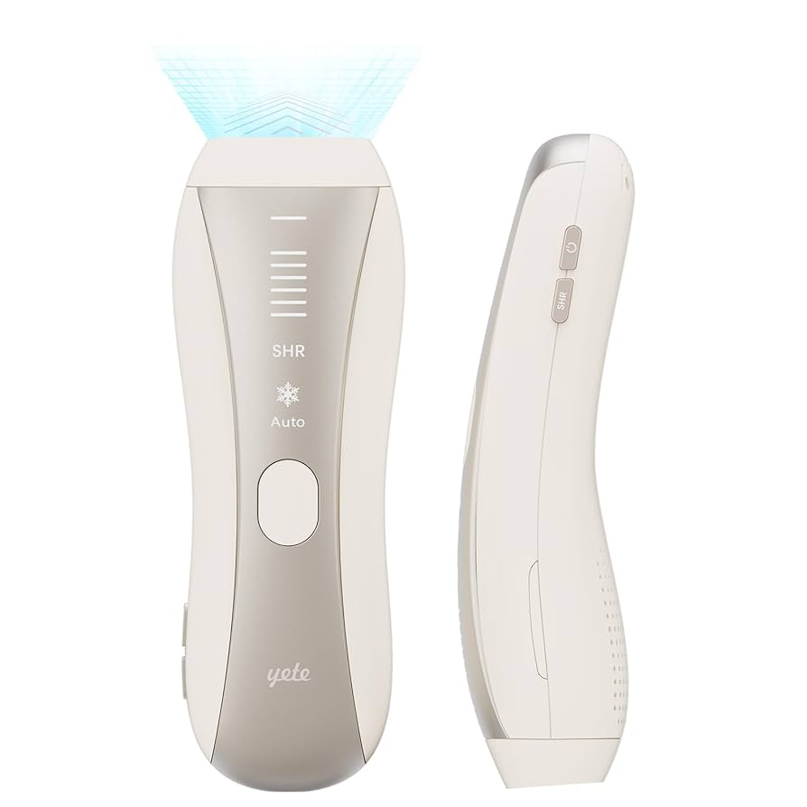 新品❤️Yete 脱毛器 新型 IPL 光脱毛器 サファイア冷却 SHR連続照射✨ Amazon | Yete（エイティー）脱毛器 IPL光脱毛器 サファイア冷却