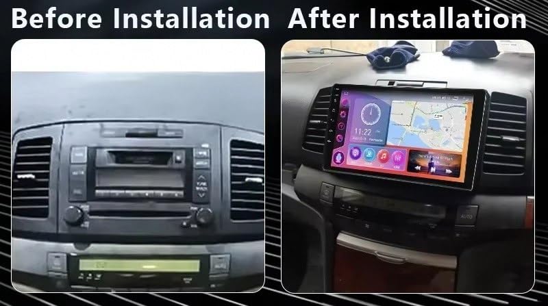 Radio coche 2 DIN para Toyota Avalon 2005-2010 con Carplay inalámbrico y Android Auto 2