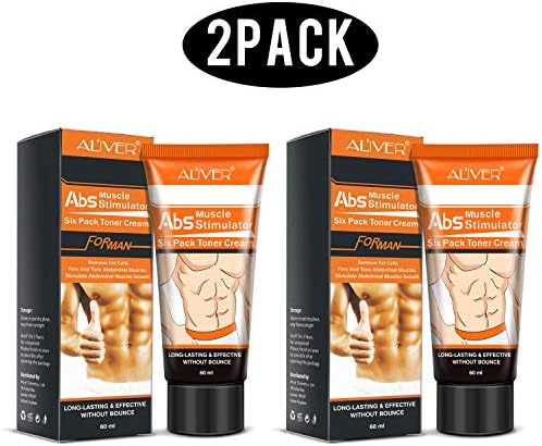 Abdominal muscle Cream Anti Cellulite Cream Fat Burning Cream Natural Body Slimming Cream for Stomach, Arms, Thighs and Skin Firming for woman and men (2 PACK)