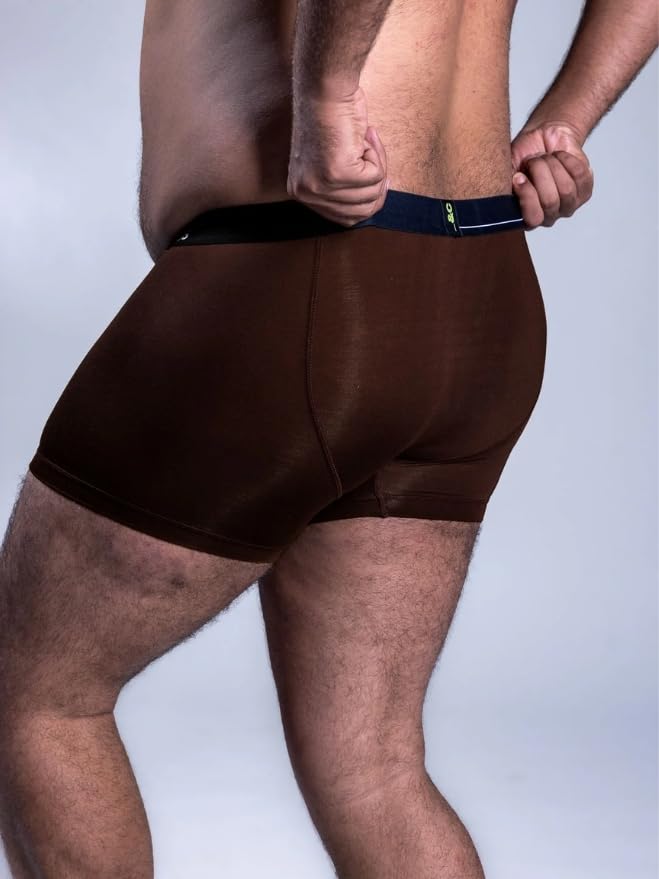 Image of &Circus Men's Puresoft Beechwood Modal Boxer Brief | Ultra Soft Mens Breathable Boxer Briefs Innerwear Men