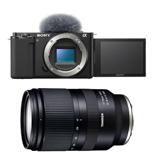 Kit Photo Personnalisé crée à l'aide de SONY Alpha ZV-E10 Noir + TAMRON 17-70