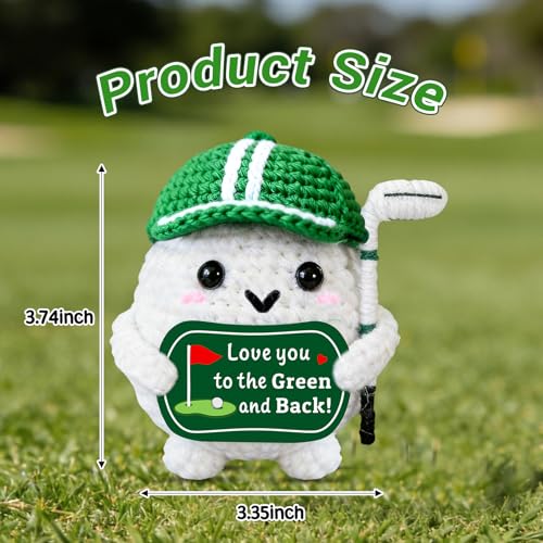 Crochet Golf Ball Love Gift
