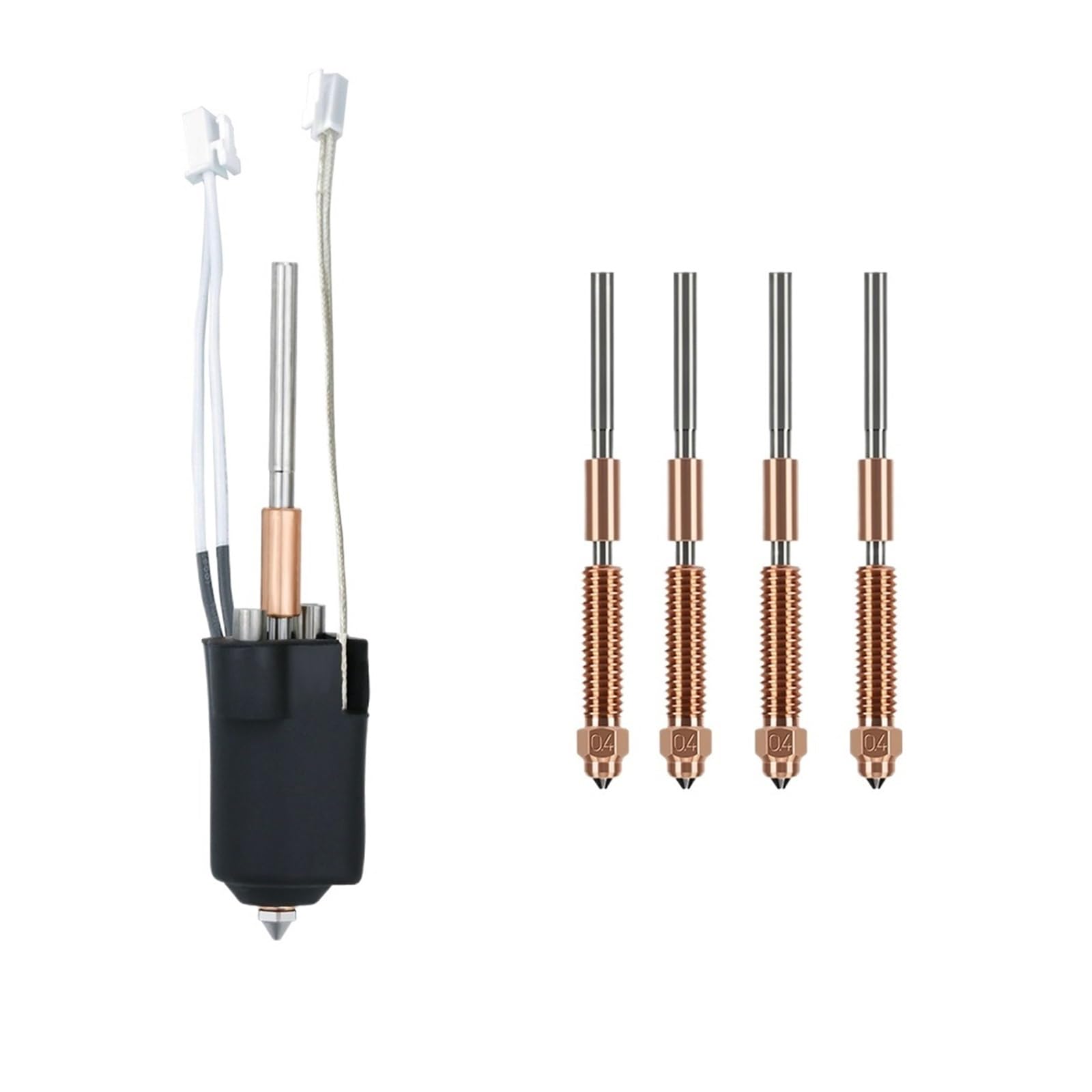 Ender 3 V3 Hotend Keramik Druckkopf Ender 3 V3 Plus Düse for Ender 3 V3 Plus Extruder Hot End for Ender 3-V3 Plus 3D Drucker(Hotend-2468)