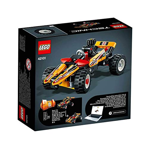Technic Buggy e Macchinina da Corsa, Set da Costruzione 2in1, Collezione Fuoristrada e Auto da Corsa, 42101 - Lego - Immagine 4