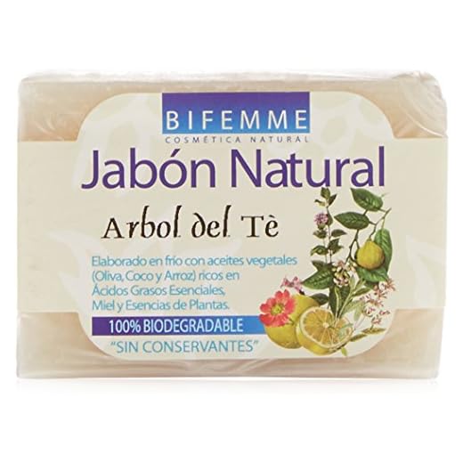 Bifemme Jabón árbol del té - 100 gr
