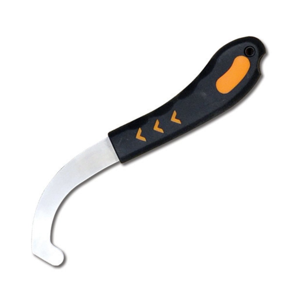 Fury Mustang Parriso III Knife with Ambidex Hoof Pick and Bot Blade with EZ-Grip Handle, 8-Inch