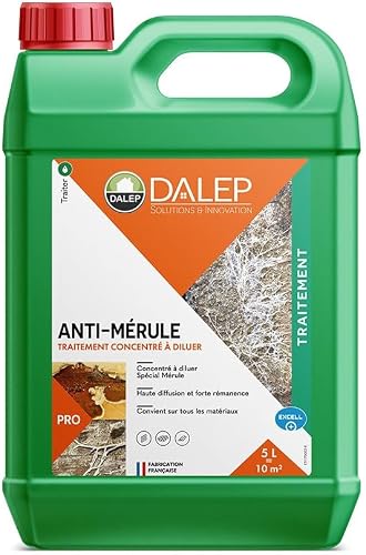 Anti-mérule - traitement fongicide DALEP - 5 Litres