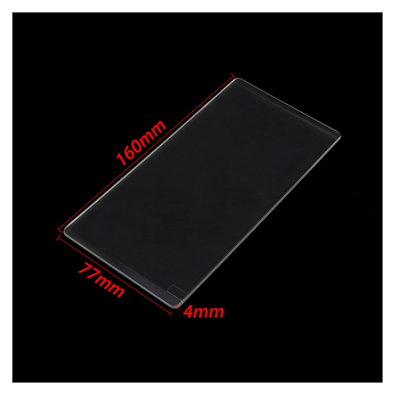 Bricolaje Scrapbooking Cutting Dies Stencil Placa Die Cutting Greaming Machine Placa Reemplazo PAD 77x160x4mm