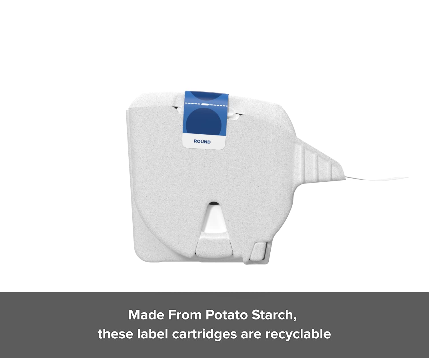 Zebra - ZSB Round White Labels for Thermal Label Printer, 2 x 2 Inch (Round) - Image 2