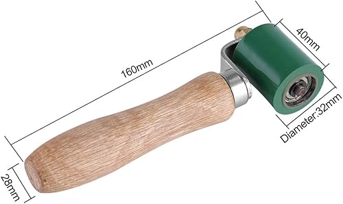 Miniatura 7 de Rodillo de presión de mano de alta temperatura de silicona de 1.575 in, rodillo de mano de silicona extraíble para PVCTPOEPDM Roofing Decking