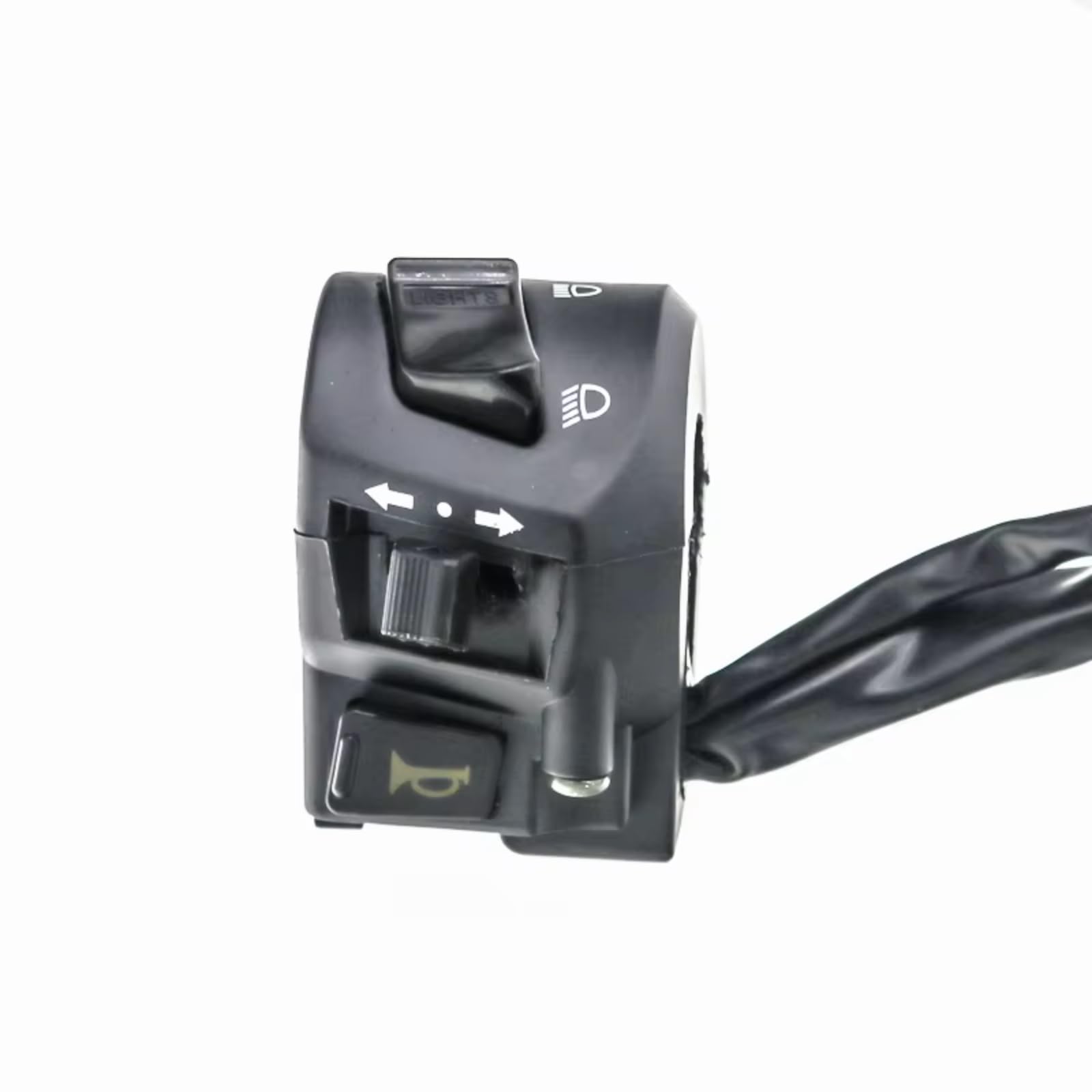 Interruttori Manubrio Moto Da 7/8"22mm Per Universali Con Segnale Di Svolta A Clacson, Controllo Abbaglianti E Anabbaglianti Con Cavo Manubrio Kill Interruttore
