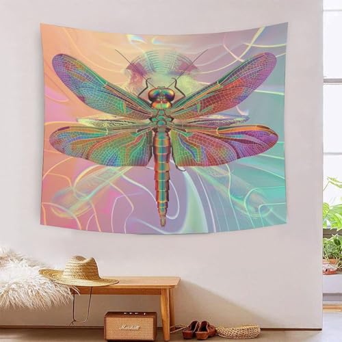 Tapisserie dragon 3D VZOMANLEX deco murale en tissu premium pour salon moderne