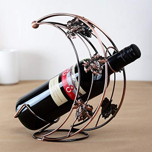 Creative Moon Shape Wine Rack l Wine Holder Display Shelf Wine Glass Holder Decorations Bracket Bar Supplies