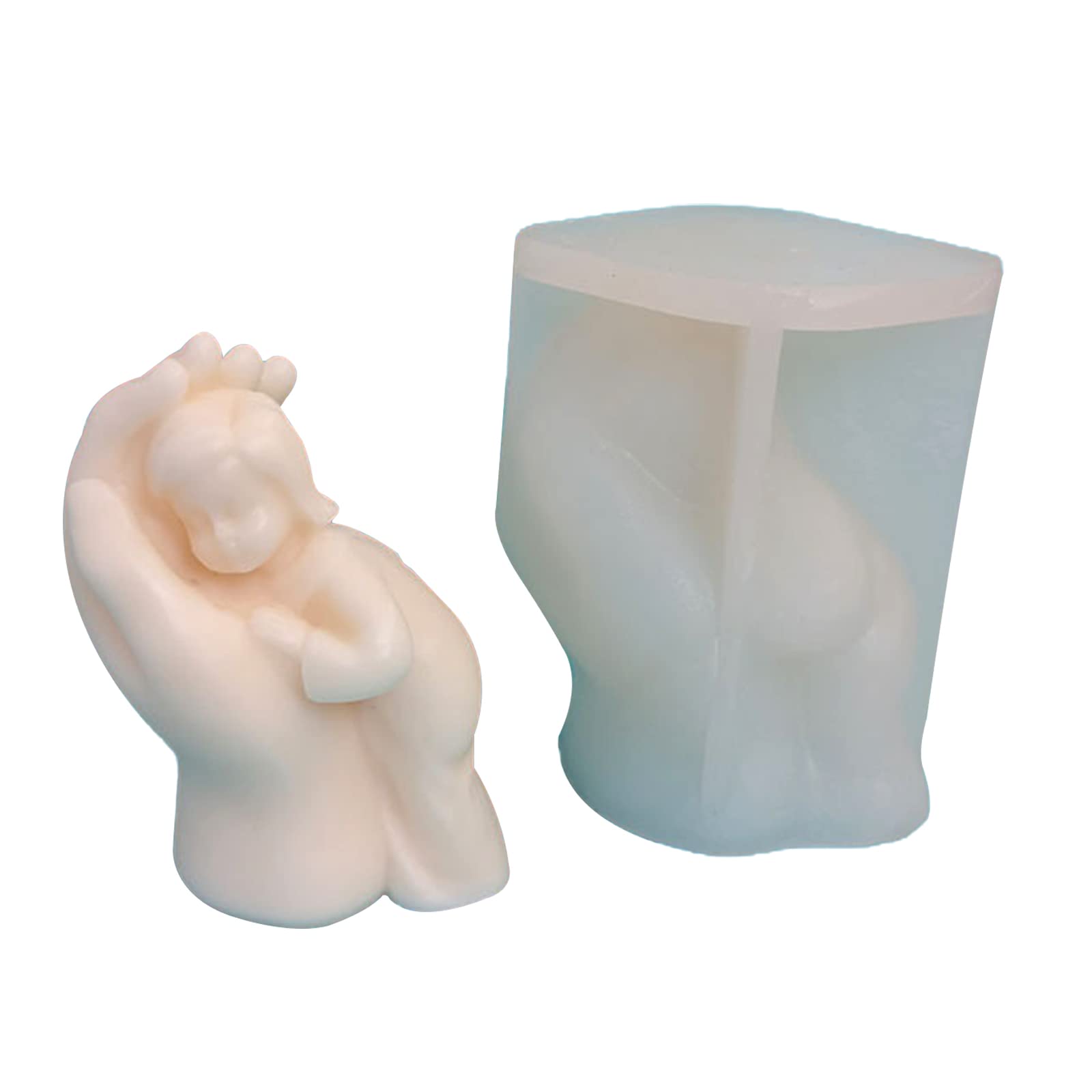 Kalttoy Cylinder Molds Silicone Mold for Making Resin Epoxy Casting Molds Silicone